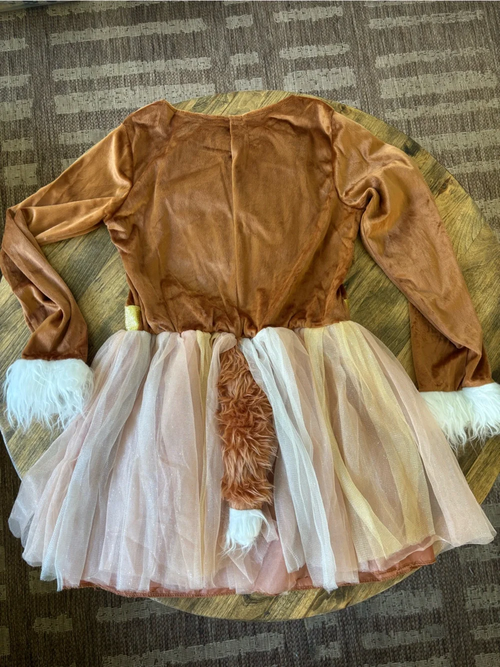 Girls Glimmer Fox Halloween Costume Size XL